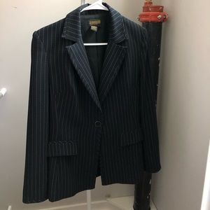 Pinstripe Blazer